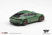 Thumbnail for PRE-ORDER MINI GT 1:64 Porsche 911 992 GT3 Touring Auratium Green MGT01341-R