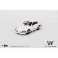 Thumbnail for PRE-ORDER MINI GT 1:64 Porsche 911 Carrera RS 2.7 Grand Prix White w/ Green Livery MGT00801-R