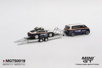 Thumbnail for PRE-ORDER MINI GT 1:64 Porsche 911 Dakar #718 / Volkswagen ID. Buzz Porsche Centrum Gelderland Roughroads Set MGTS0019