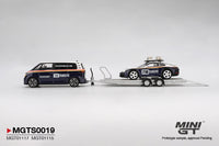 Thumbnail for PRE-ORDER MINI GT 1:64 Porsche 911 Dakar #718 / Volkswagen ID. Buzz Porsche Centrum Gelderland Roughroads Set MGTS0019