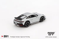 Thumbnail for PRE-ORDER MINI GT 1:64 Porsche 911 Dakar Ice Grey Metallic MGT00891-L