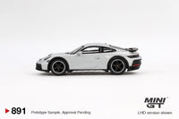 Thumbnail for PRE-ORDER MINI GT 1:64 Porsche 911 Dakar Ice Grey Metallic MGT00891-L