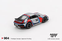 Thumbnail for PRE-ORDER MINI GT 1:64 Porsche 911 Dakar Ice Grey Metallic 