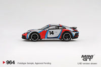 Thumbnail for PRE-ORDER MINI GT 1:64 Porsche 911 Dakar Ice Grey Metallic 