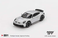 Thumbnail for PRE-ORDER MINI GT 1:64 Porsche 911 Dakar Ice Grey Metallic MGT00891-L