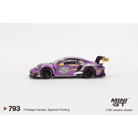 Thumbnail for PRE-ORDER MINI GT 1:64 Porsche 911 GT3 R #27 HubAuto Racing 2023 FIA GT World Cup 70th Macau Grand Prix MGT00793-L