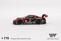 Thumbnail for PRE-ORDER MINI GT 1:64 Porsche 911 GT3 R #9 GTD PRO Pfaff Motorsports IMSA 2023 Sebring 12 Hrs. Winner MGT00770-L