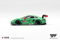 Thumbnail for PRE-ORDER MINI GT 1:64 Porsche 911 GT3 R 992 #77 AO Racing 2025 IMSA Sebring 12 Hrs Class Winner MGT01218-L