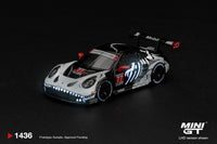 Thumbnail for PRE-ORDER MINI GT 1:64 Porsche 911 GT3 R 992 #77 AO Racing 