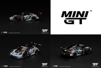 Thumbnail for PRE-ORDER MINI GT 1:64 Porsche 911 GT3 R 992 #77 AO Racing 