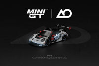 Thumbnail for PRE-ORDER MINI GT 1:64 Porsche 911 GT3 R 992 #77 AO Racing 