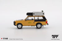 Thumbnail for PRE-ORDER MINI GT 1:64 Range Rover 1981 Camel Trophy Sumatra C.Swoboda & K.Mentel Winner MGT01144-L