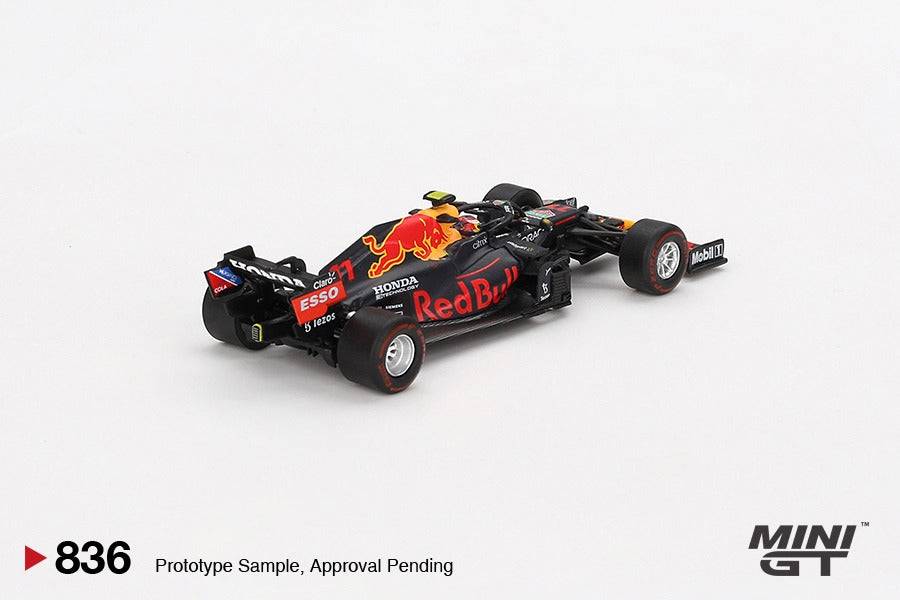 PRE-ORDER MINI GT 1:64 Red Bull RB16B #11 Sergio Pérez 2021 Azerbaijan Grand Prix Winner MGT00836-L