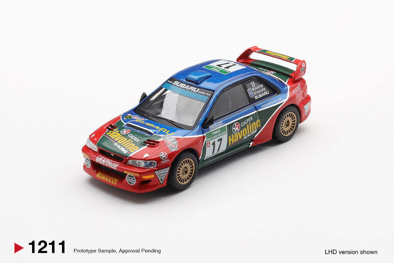 PRE-ORDER MINI GT 1:64 Subaru Impreza WRC98 #17 2000 Rally New Zealand MGT01211-L