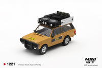 Thumbnail for PRE-ORDER MINI GT 1:64Range Rover 1981 Camel Trophy Sumatra K.Stoppa & A.Valldorf MGT01221