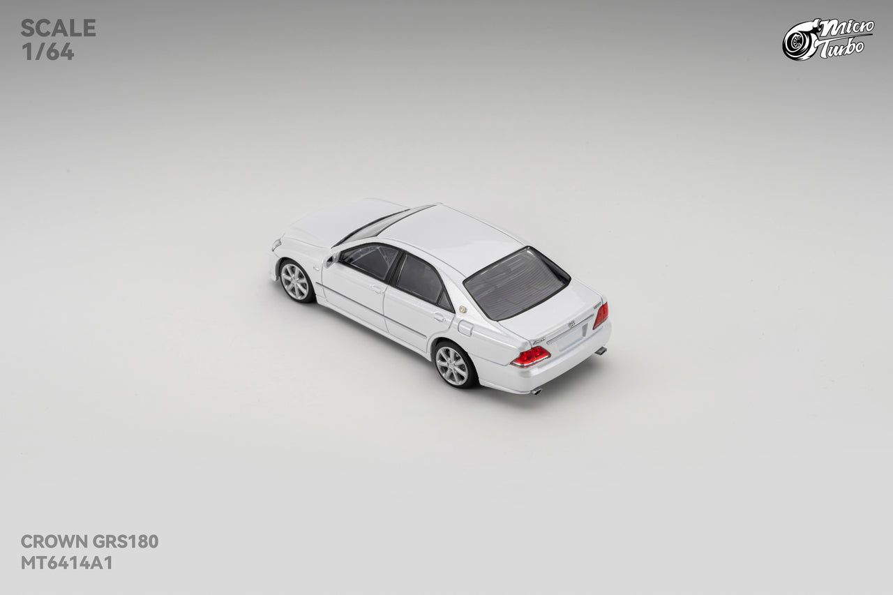 PRE-ORDER Micro Turbo 1:64 Custom Crown S184 - Metallic White