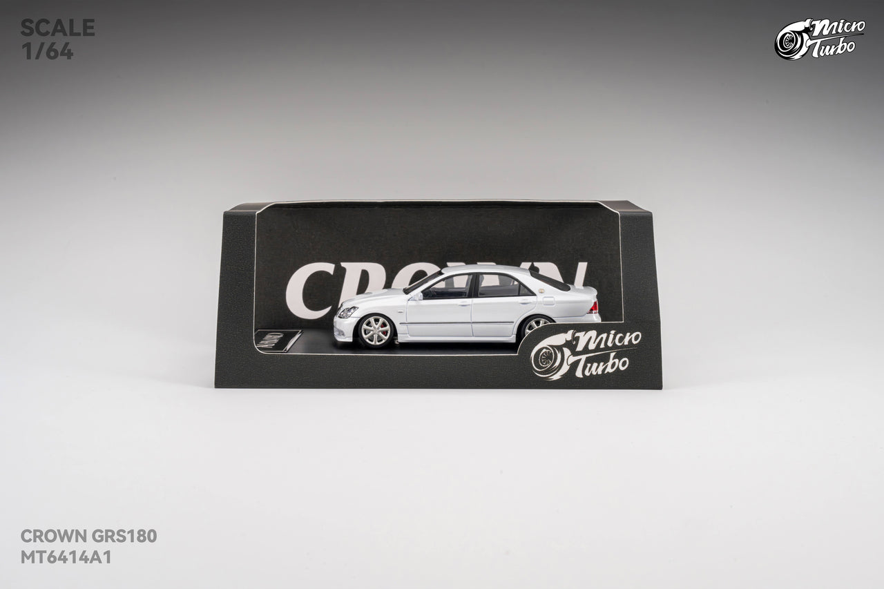 PRE-ORDER Micro Turbo 1:64 Custom Crown S184 - Metallic White