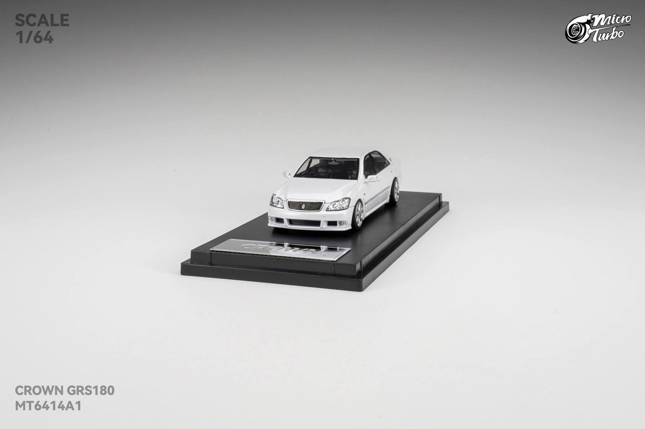 PRE-ORDER Micro Turbo 1:64 Custom Crown S184 - Metallic White