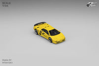 Thumbnail for PRE-ORDER Micro Turbo 1:64 Custom Diablo SV, Metallic Yellow
