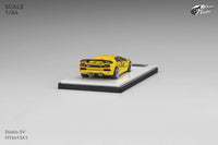 Thumbnail for PRE-ORDER Micro Turbo 1:64 Custom Diablo SV, Metallic Yellow