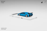 Thumbnail for PRE-ORDER Micro Turbo 1:64 Custom Diablo SV, Metallic Blue HEC 2026 Exclusive