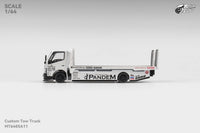 Thumbnail for PRE-ORDER Micro Turbo 1:64 Custom Flatbed Truck - Pandem White