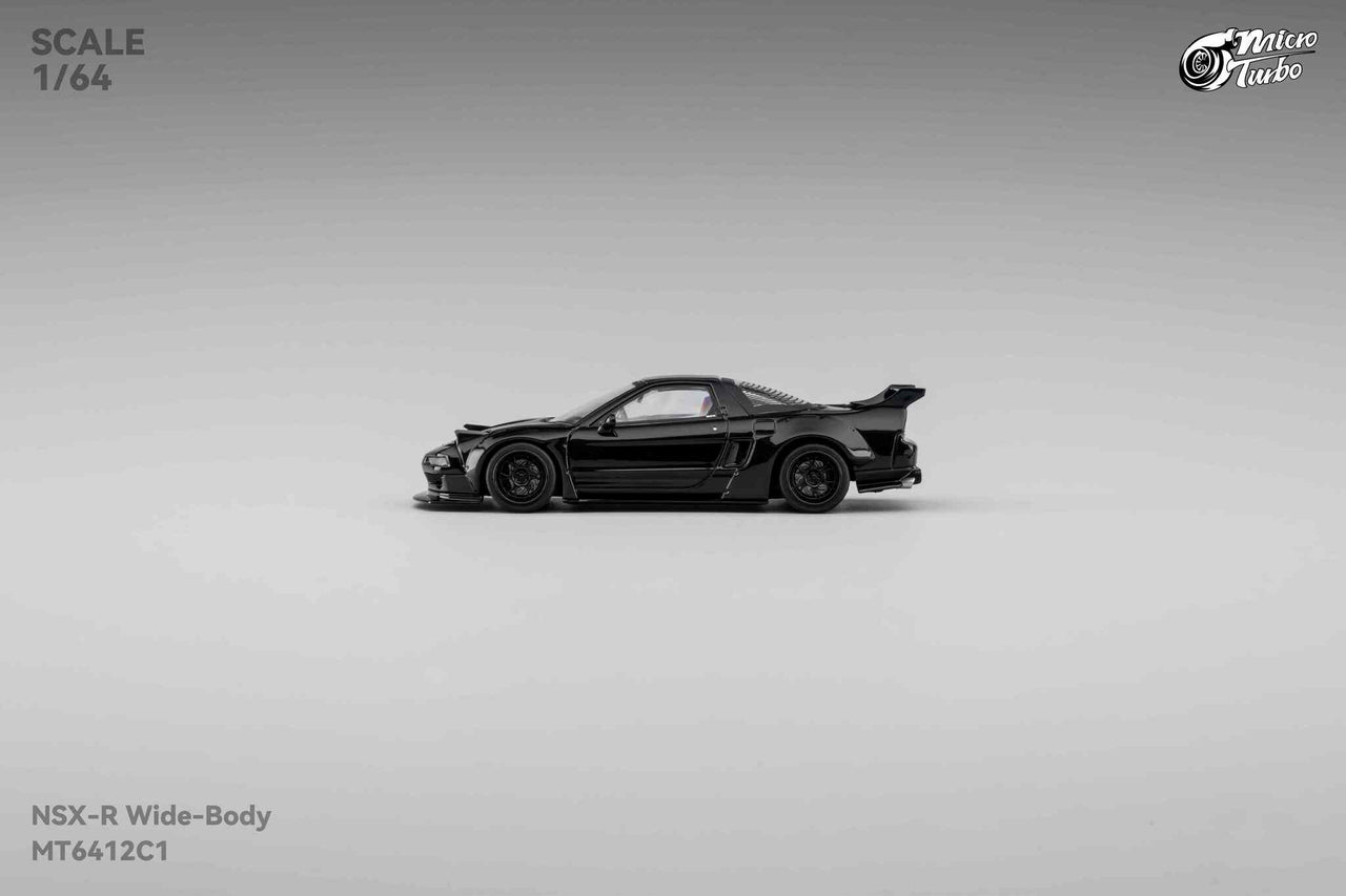 PRE-ORDER Micro Turbo 1:64 Custom NSX Wide Body - Gloss Black