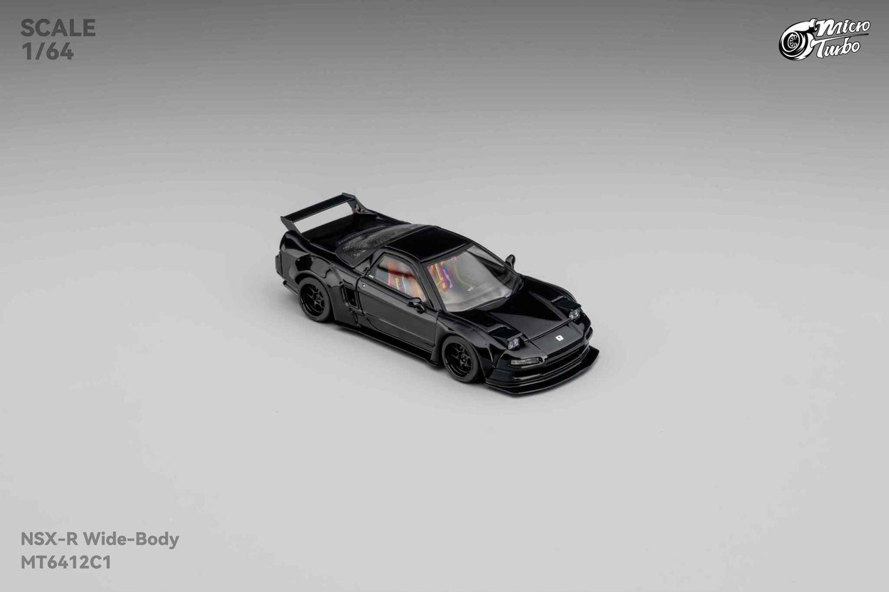 PRE-ORDER Micro Turbo 1:64 Custom NSX Wide Body - Gloss Black