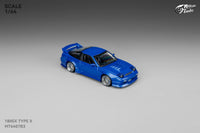 Thumbnail for PRE-ORDER Micro Turbo 1:64 Custom Rocket Bunny Nissan 180SX Type X- Metallic Blue