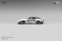 Thumbnail for PRE-ORDER Micro Turbo 1:64 Custom Rocket Bunny Nissan 180SX - White