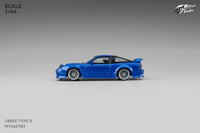 Thumbnail for PRE-ORDER Micro Turbo 1:64 Custom Rocket Bunny Nissan 180SX Type X- Metallic Blue