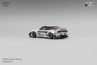Thumbnail for PRE-ORDER Micro Turbo 1:64 Custom Rocket Bunny Nissan 180SX - White