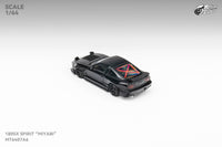 Thumbnail for PRE-ORDER Micro Turbo 1:64 Custom Rocket Bunny Nissan 180SX - Black