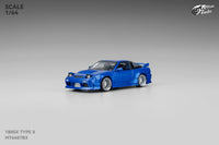 Thumbnail for PRE-ORDER Micro Turbo 1:64 Custom Rocket Bunny Nissan 180SX Type X- Metallic Blue