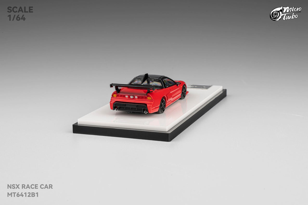 PRE-ORDER Micro Turbo 1:64 NSX Race Car Classic Red