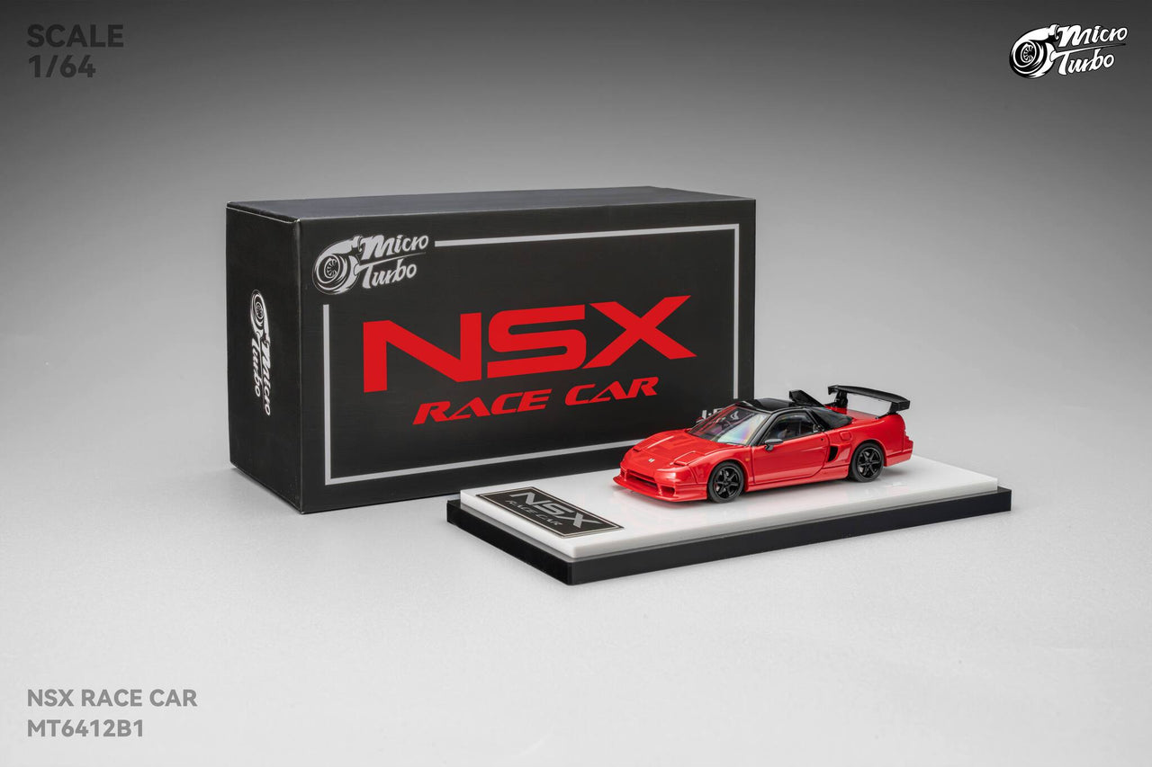 PRE-ORDER Micro Turbo 1:64 NSX Race Car Classic Red