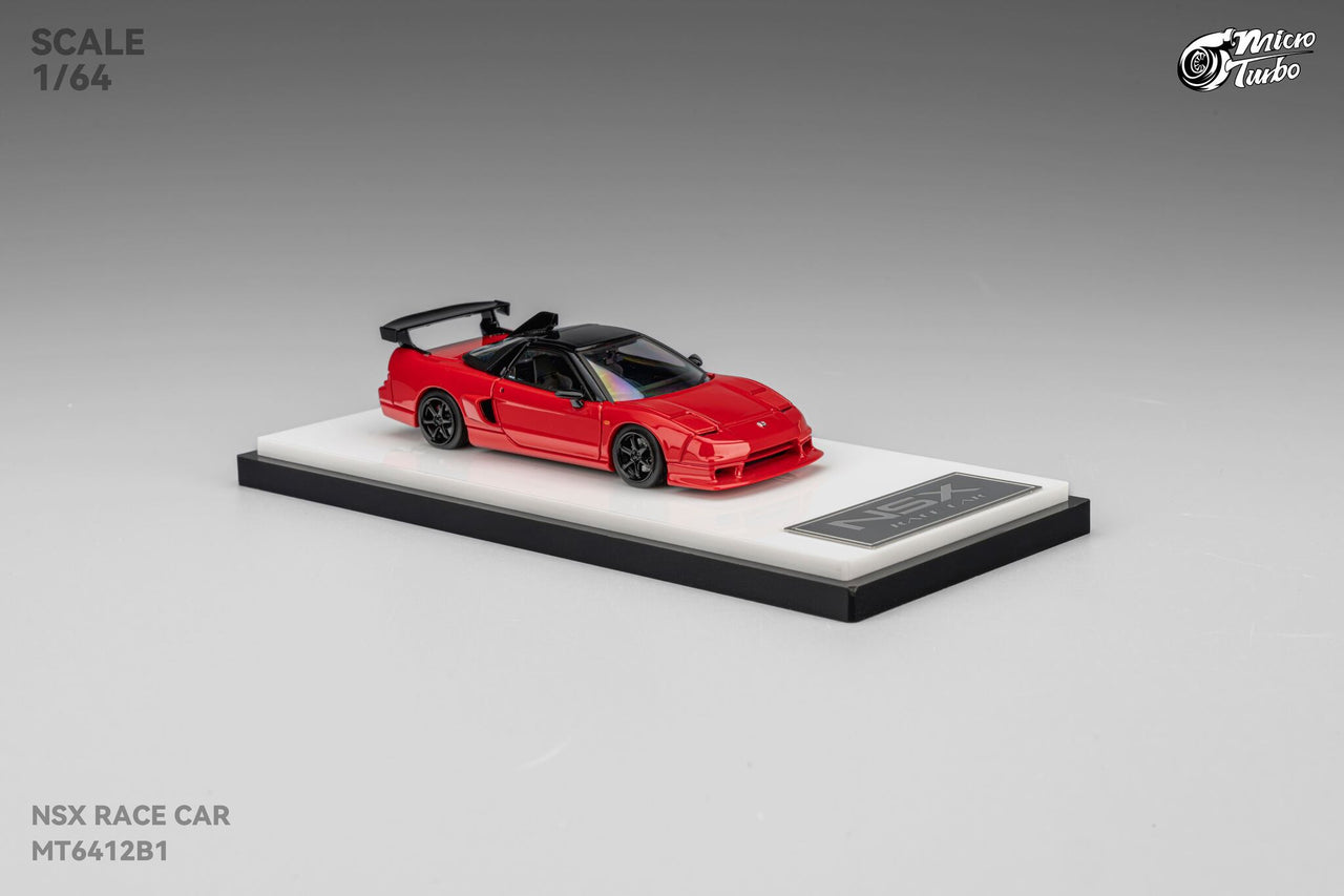 PRE-ORDER Micro Turbo 1:64 NSX Race Car Classic Red