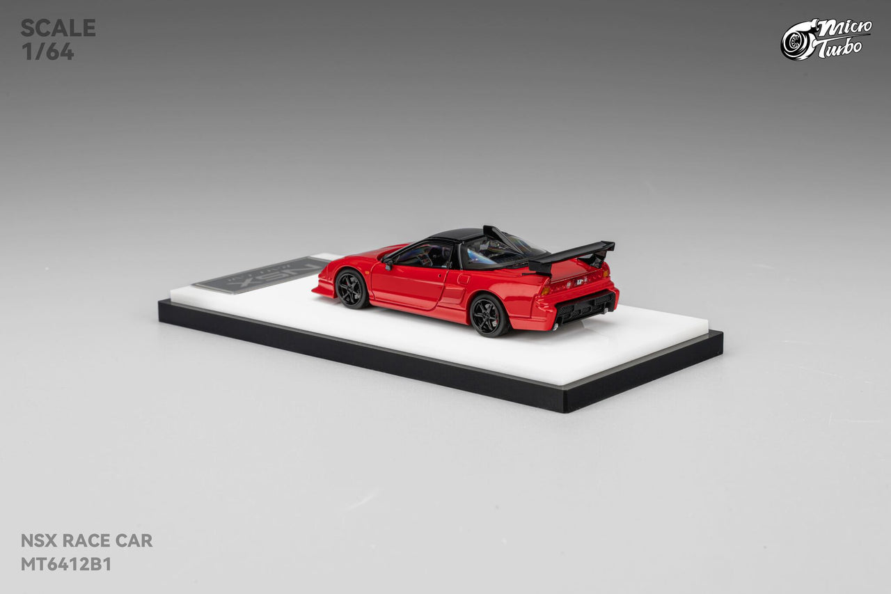 PRE-ORDER Micro Turbo 1:64 NSX Race Car Classic Red