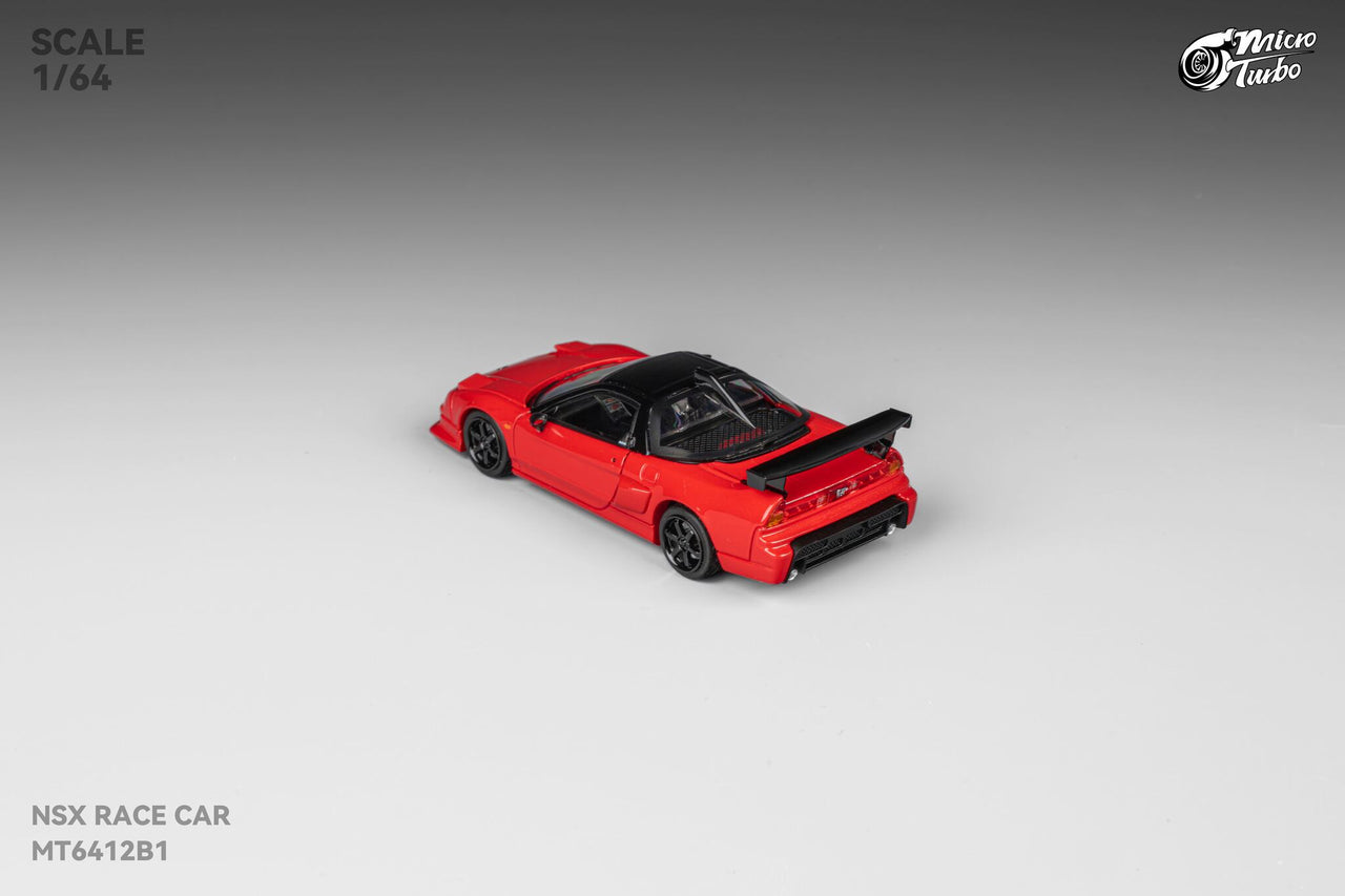 PRE-ORDER Micro Turbo 1:64 NSX Race Car Classic Red