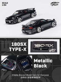 Thumbnail for PRE-ORDER Micro Turbo 1:64 Nissan S13 180SX Black