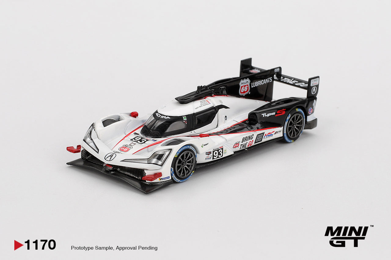 PRE-ORDER Mini GT 1:64 Acura ARX-06 GTP #93 Acura Meyer Shank Racing 2025 IMSA Daytona 24 Hrs MGT01170-L