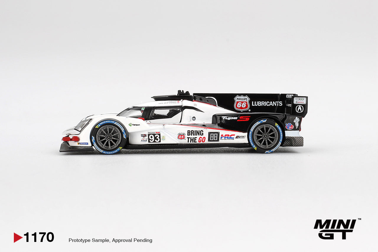 PRE-ORDER Mini GT 1:64 Acura ARX-06 GTP #93 Acura Meyer Shank Racing 2025 IMSA Daytona 24 Hrs MGT01170-L