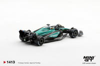 Thumbnail for PRE-ORDER Mini GT 1:64 Aston Martin AMR24 #18 Lance Stroll - 2024 F1 Las Vegas GP MGT01413-L