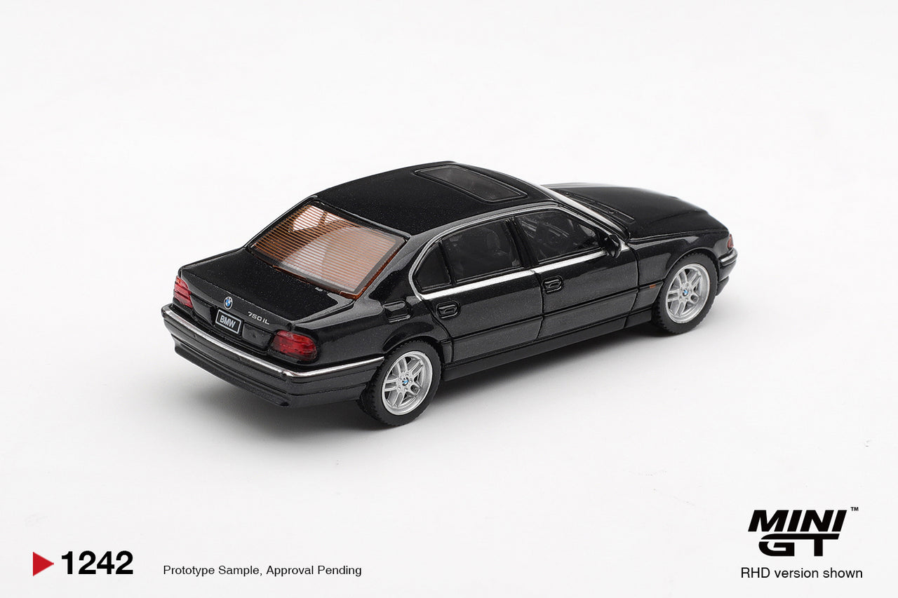 PRE-ORDER Mini GT 1:64 BMW 750IL Black Sapphire MGT01242-R