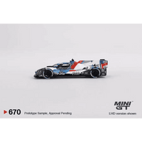 Thumbnail for PRE-ORDER Mini GT 1:64 BMW M Hybrid V8 GTP #24 BMW M Team RLL 2023 IMSA Daytona 24 Hrs MGT00670