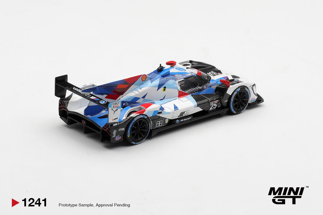 PRE-ORDER Mini GT 1:64 BMW M Hybrid V8 GTP #25 BMW M Team RLL 2024 IMSA Daytona 24 Hrs MGT01241-L