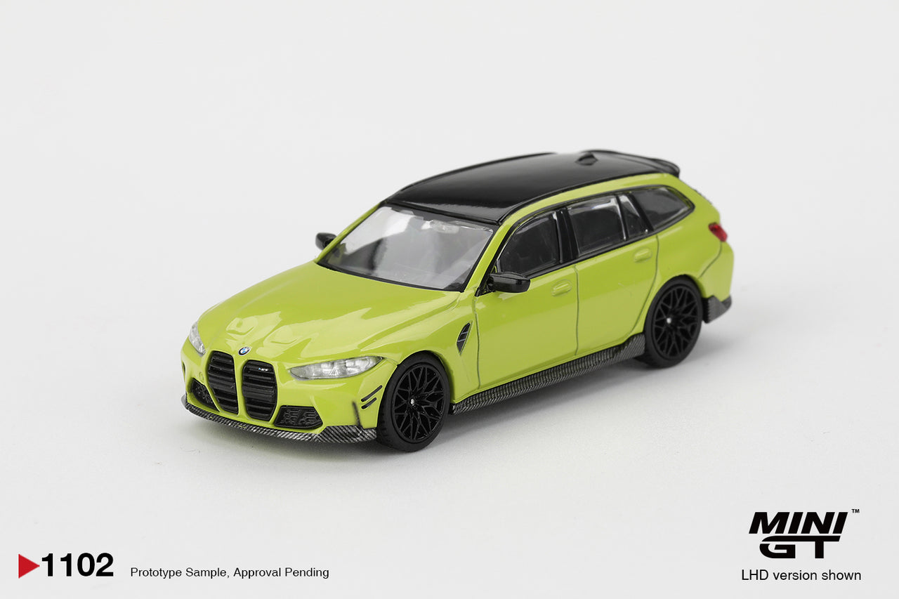 PRE-ORDER Mini GT 1:64 BMW M3 M Performance Touring Sao Paulo Yellow
