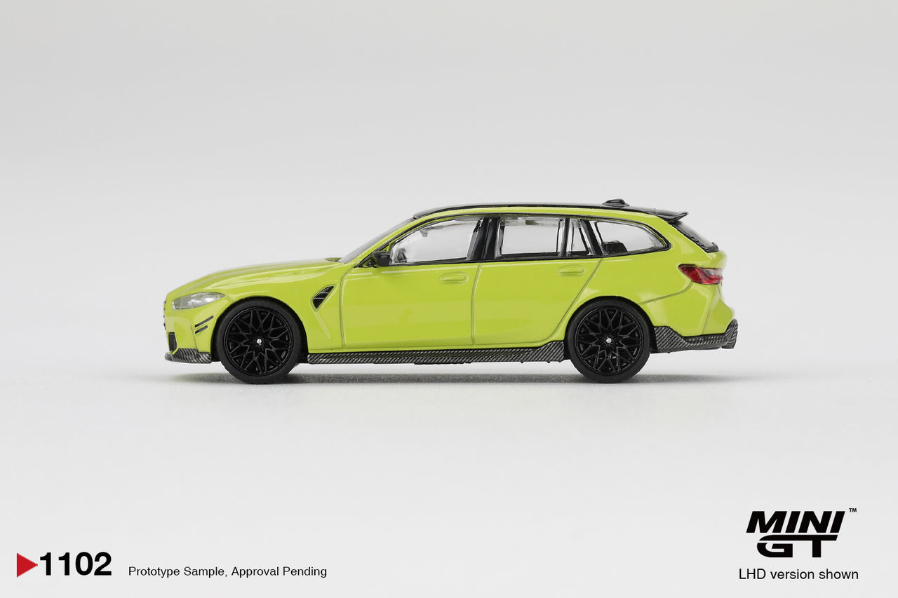 PRE-ORDER Mini GT 1:64 BMW M3 M Performance Touring Sao Paulo Yellow