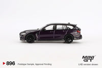 Thumbnail for PRE-ORDER Mini GT 1:64 BMW M3 M Performance Touring Daytona Violet MGT00896-R