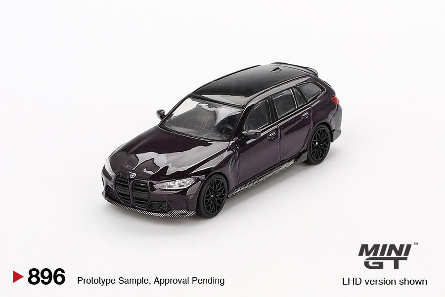 PRE-ORDER Mini GT 1:64 BMW M3 M Performance Touring Daytona Violet MGT00896-R